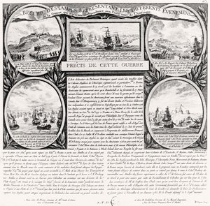 Collection de gravures représentant la Guerre d